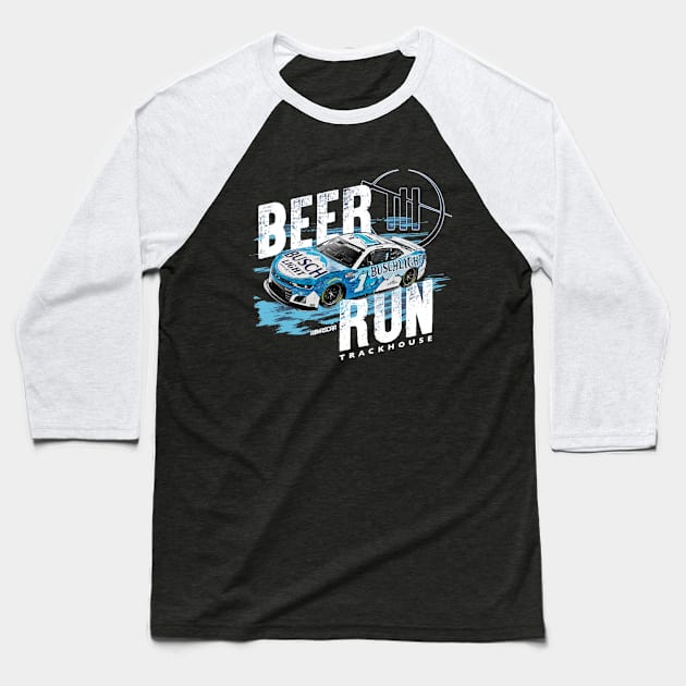 Ross Chastain Beer Run Baseball T-Shirt by stevenmsparks